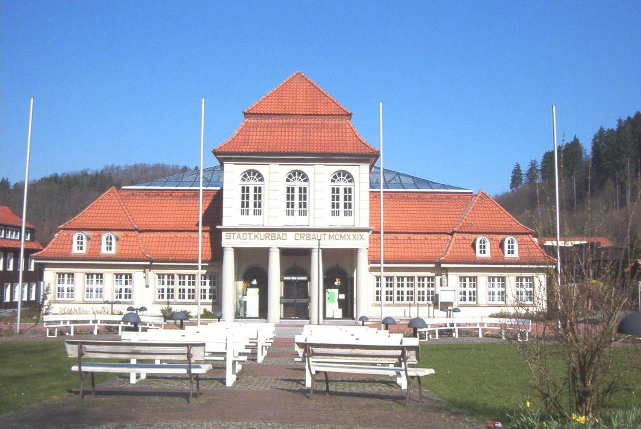 Hotel Pension Am Kurmittelhaus Bad Grund Exteriér fotografie